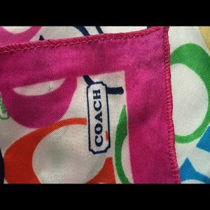 Coach brand scarf