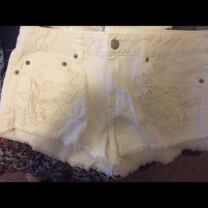 Lace American eagle shorts
