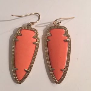 Kendra Scott Coral Skylar Earrings