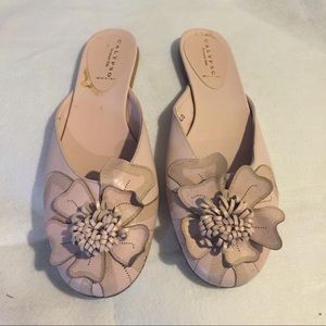 Sandales à Franges En Daim Calypso St. Barth - Taille 10 US - Nude - Talons Hauts