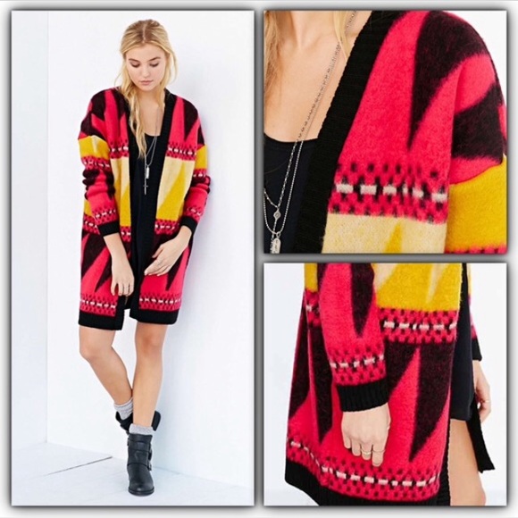 Colorful cardigan