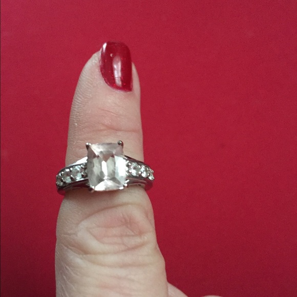 Morganite and ring /Tory Burch Kip bundle