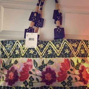 Tracy Reese laminate tote