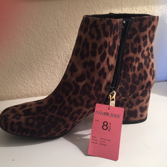 Sam and Libby Cheetah Booties