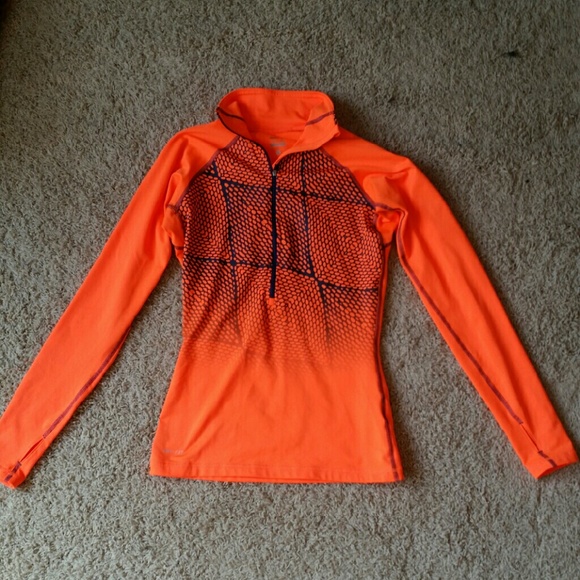 Nike Pro 3/4 Zip Athletic Top