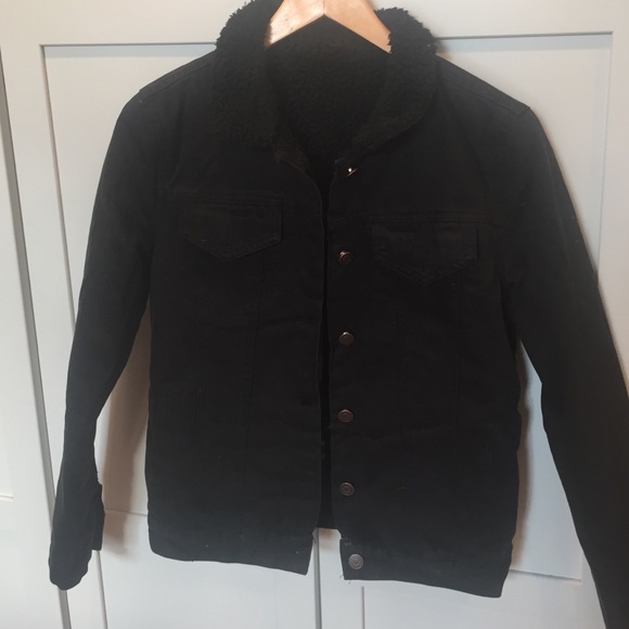 Brandy Melville black jean jacket