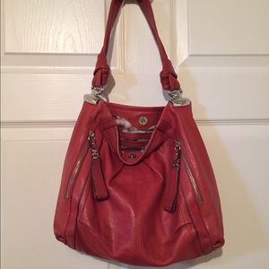 B Makowsky burnt orange bag
