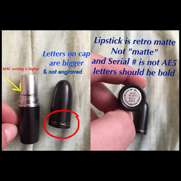 Fake MAC vs. Real MAC - Picture 2 of 4