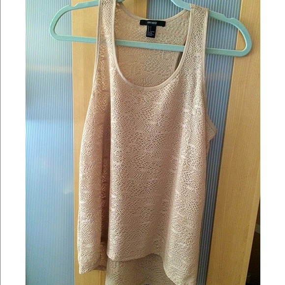 F21 Lace tank top