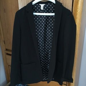 black blazer