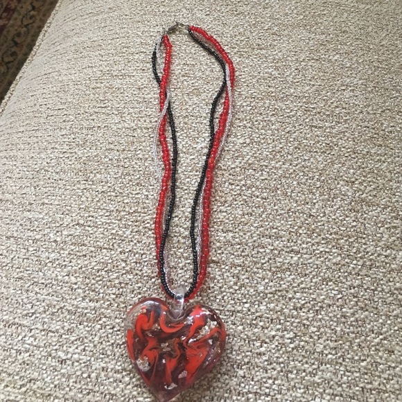 Ladies Heart Shaped Necklace