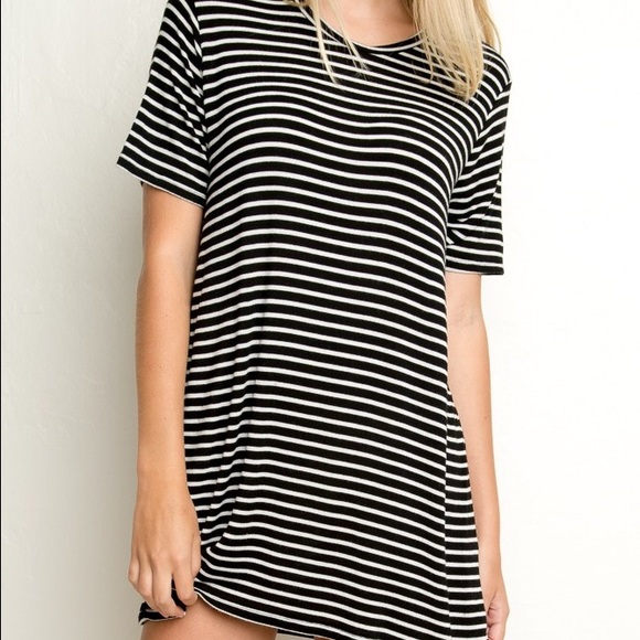 Brandy Melville stripped shirt dress