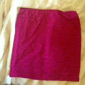 Pink forever 21 pencil skirt