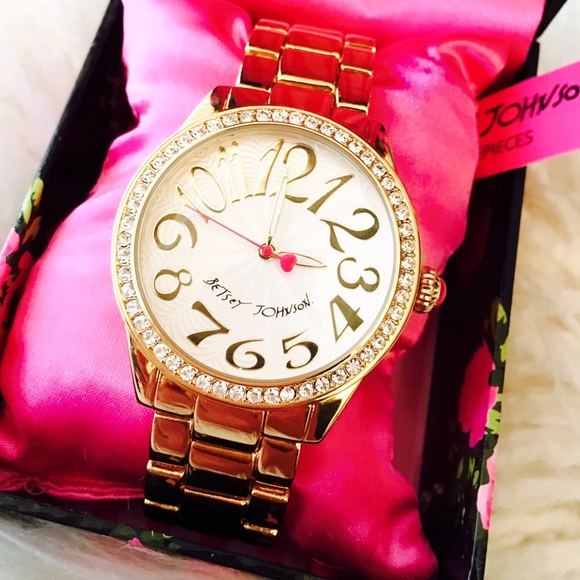 Betsey Johnson Accessories - Betsey Johnson Gold Tone Watch