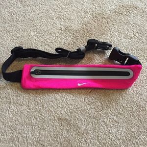 NEW NIKE Pink Running Belt