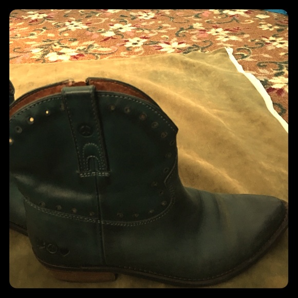 Dark green Lucky Brand Ankle boots