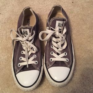 Gray Converse Shoes