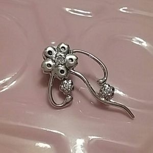 (Final Reduction)925 SS & Diamond Pendant