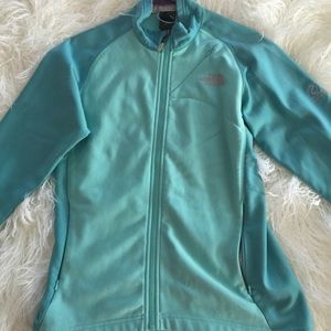 Light blue north face