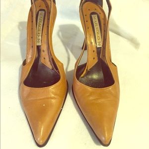 Maraolo Dark Beige Shoes - Size 8.5