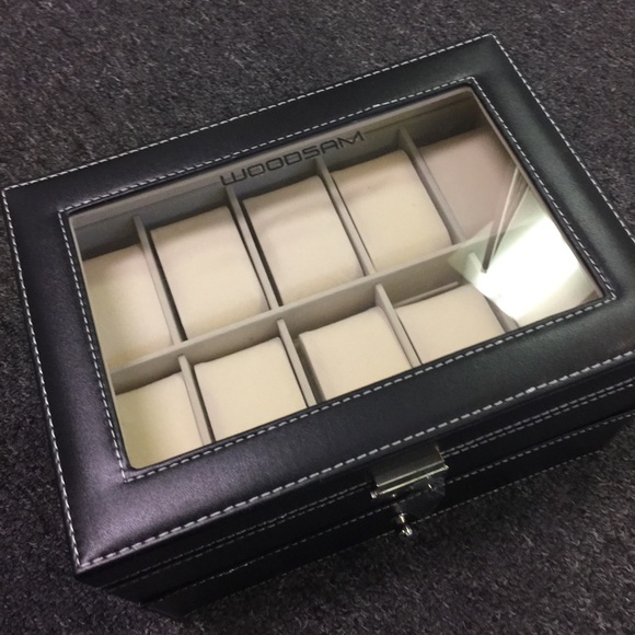 20 slot leather watch box!