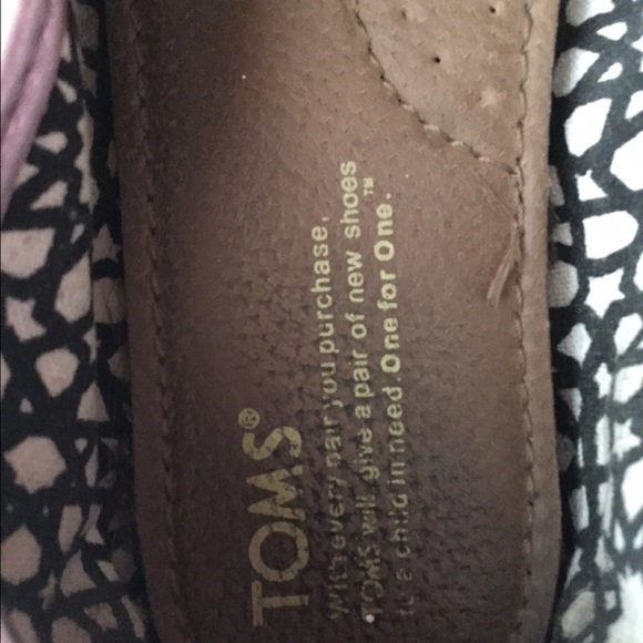 Pink Sparkly TOMS - Picture 3 of 4