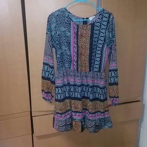 Adorable long sleeved sun dress