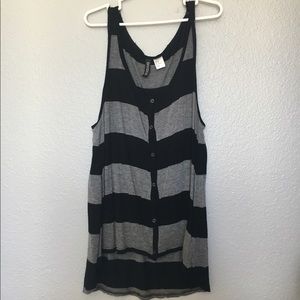 Striped tank top from h&m