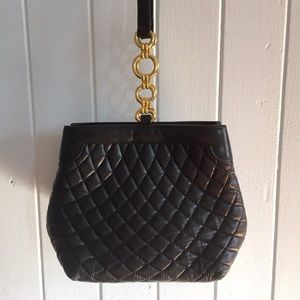 vintage authentic Bally leather purse