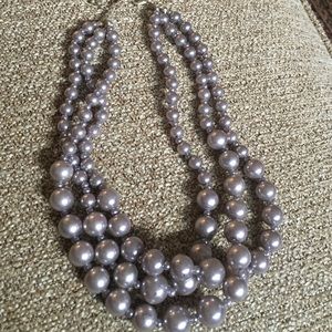 Ladies multi strand beaded necklace
