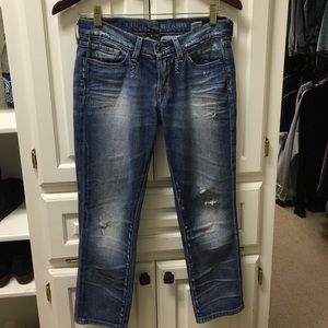 Lucky Brand, Zoe skinny, size 4/27, cropped