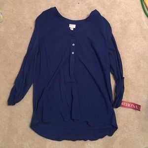 Royal Blue Merona Blouse