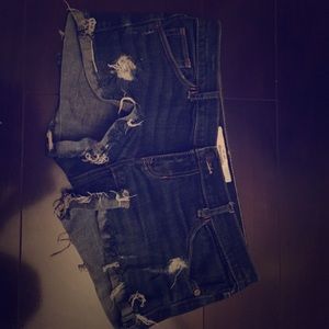 Abercrombie and Fitch summer Jean short shorts