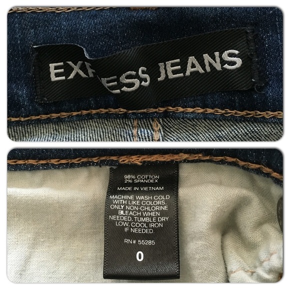 ❌SOLD❌EXPRESS Denim Shorts - Picture 4 of 4