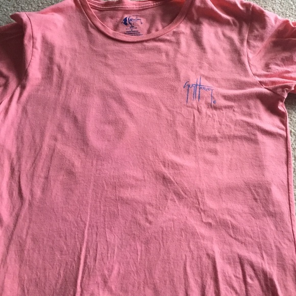 Coral Guy Harvey short sleeve tshirt