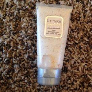 Almond coconut milk scrub