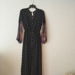 Full Length, Long Sleeve, Summer Dress