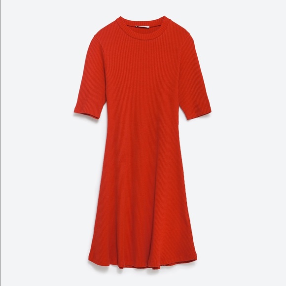 Zara red dress - Picture 3 of 4
