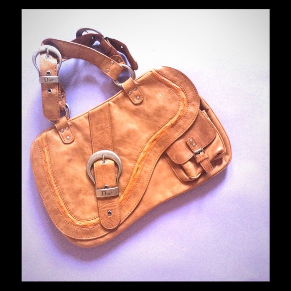 Vintage Dior Saddle Bag