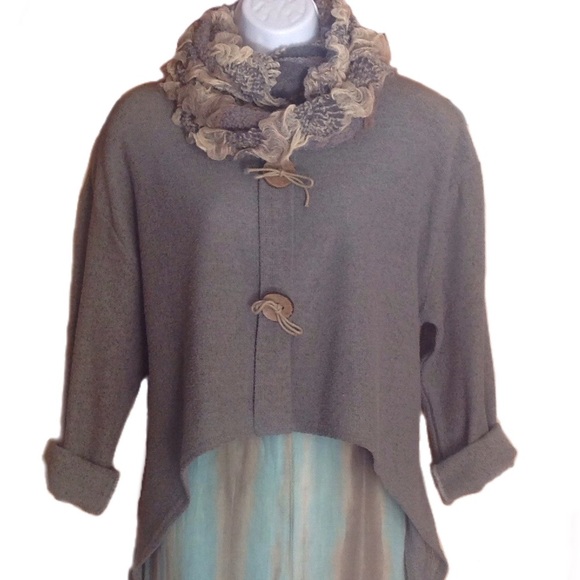 Nygel Paris Tops - Hi-Lo Asymmetrical Lagenlook Tunic PARIS CHIC