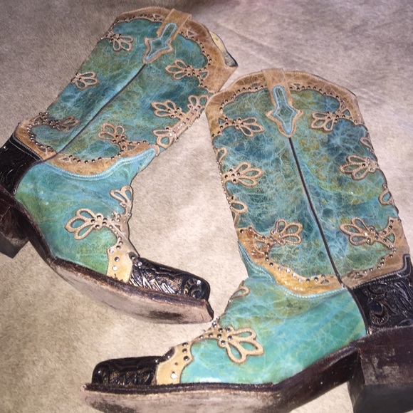 Ferrini Cowboy Boots with Amazing detail