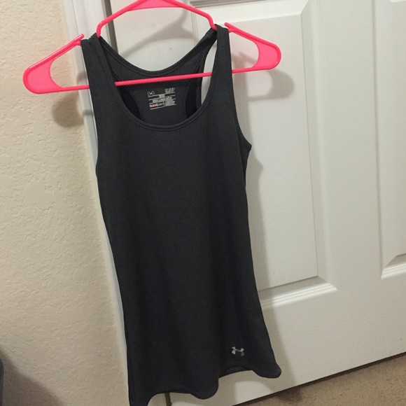 under armour fitted heatgear workout tank top