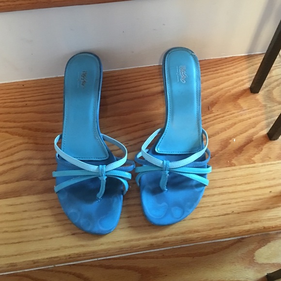 Turquoise sandals