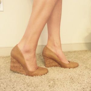 Tan Wedges