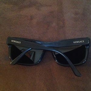 Versace Square-Oversized Black SunGlasses #versace
