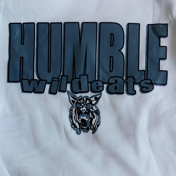 Grey/White Lettering Pullover - Picture 2 of 4