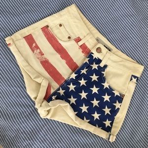 Americana Topshop Shorts 4th of July