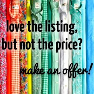 Offers welcome!