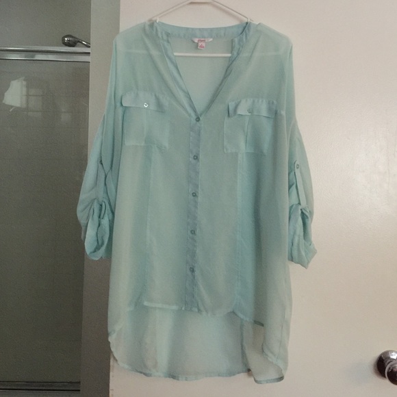 Candies sheer blouse