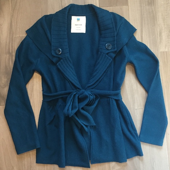 SOLD •• Anthropologie Konnichiwa Sweater coat - Picture 2 of 4
